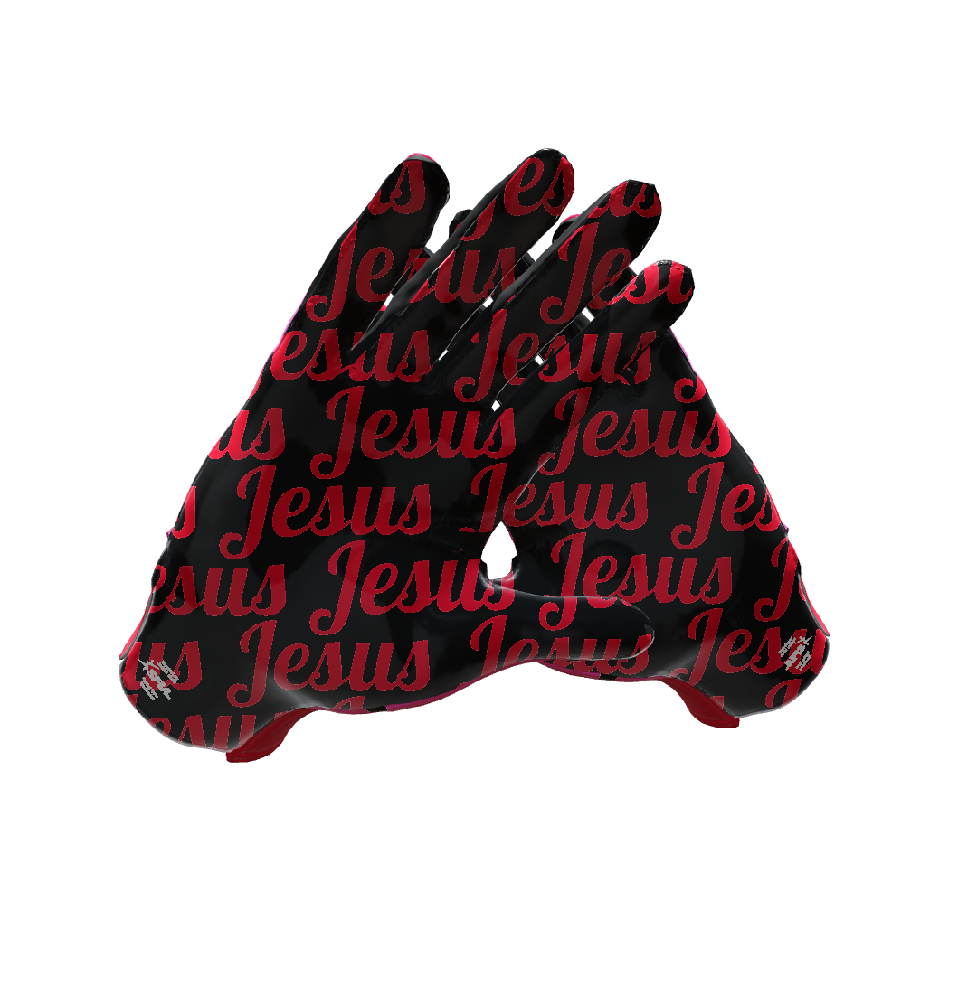 Custom Created Football Glove 144135