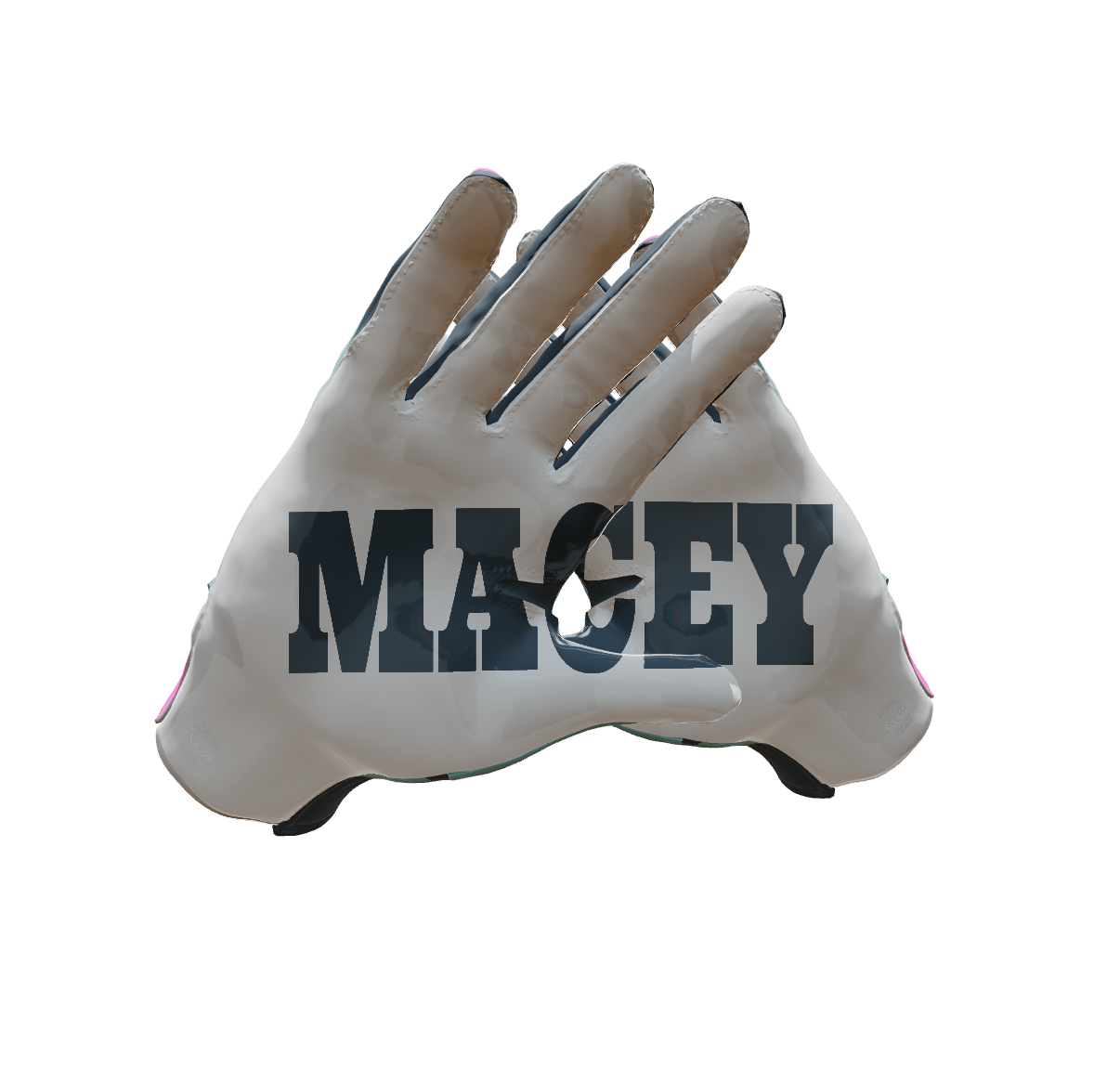 Custom Created Football Glove 759232