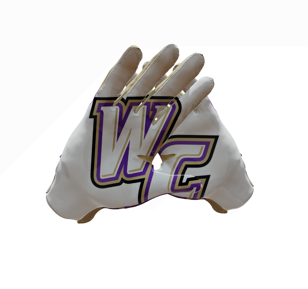 Custom Created Football Glove 162029