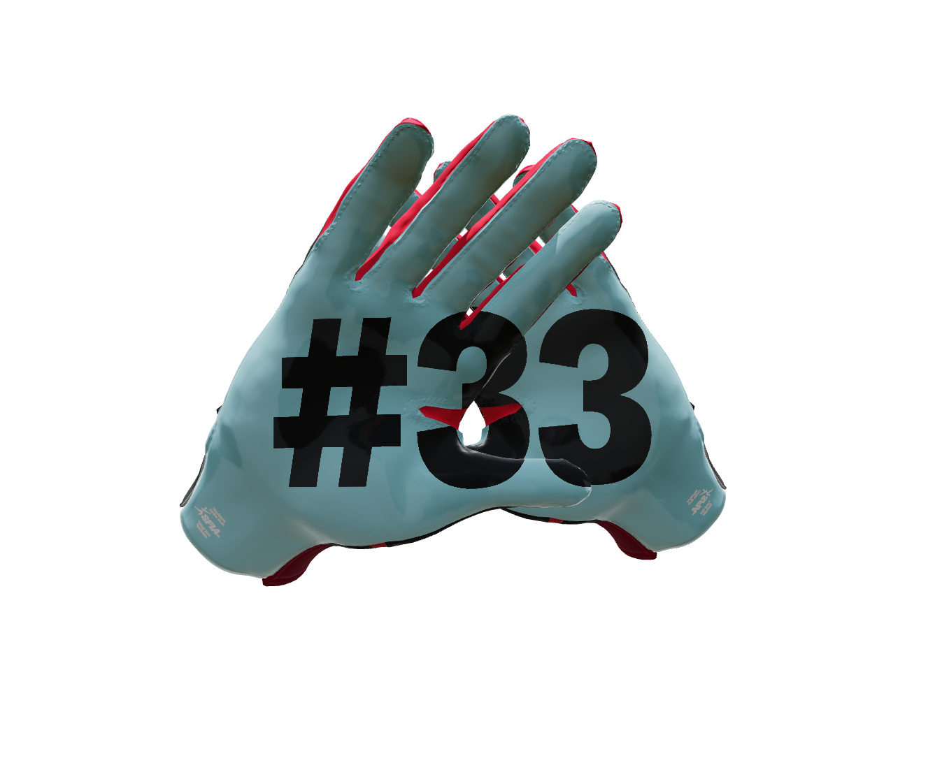 Custom Created Football Glove 398869
