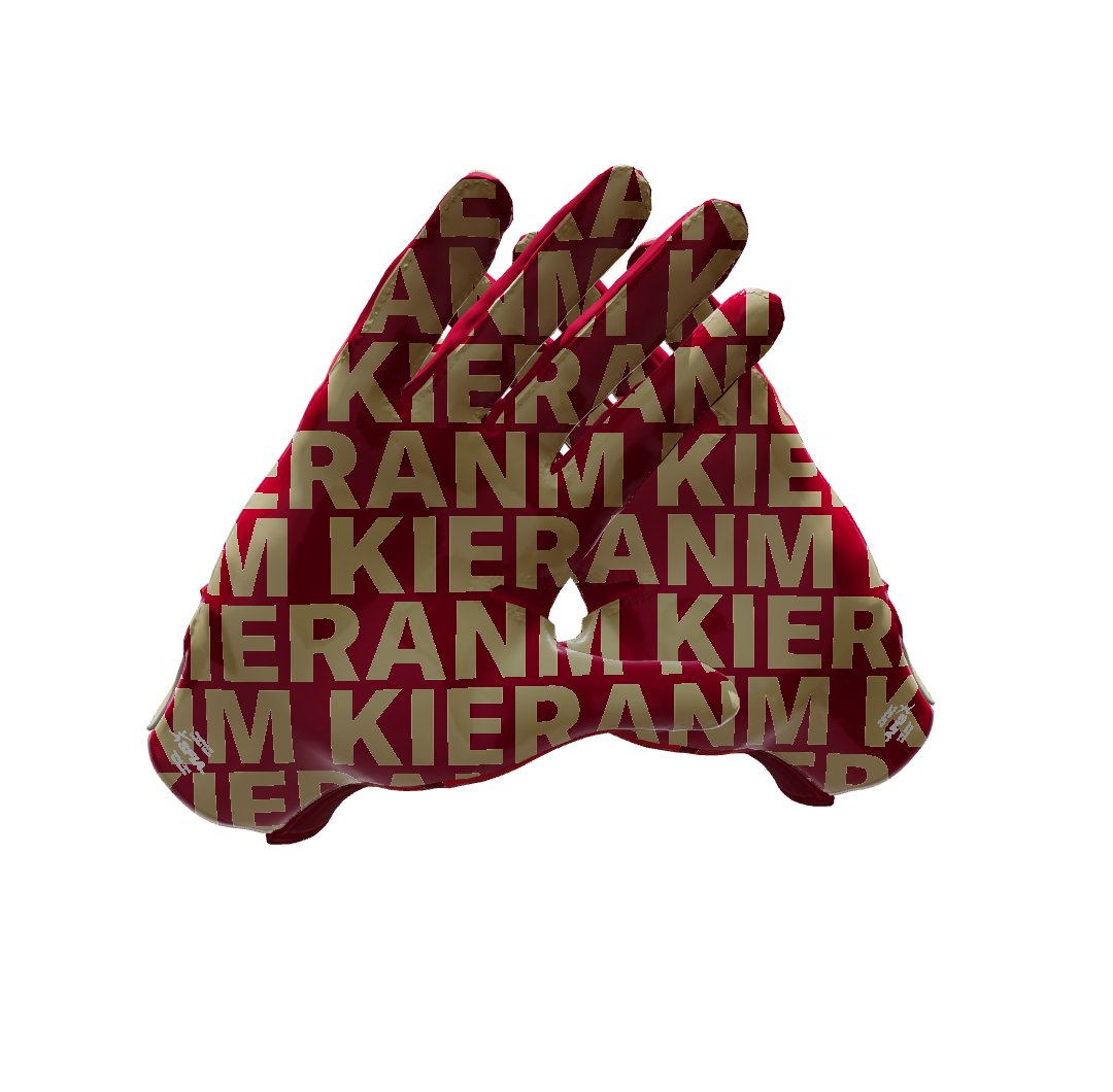 Custom Created Football Glove 234070