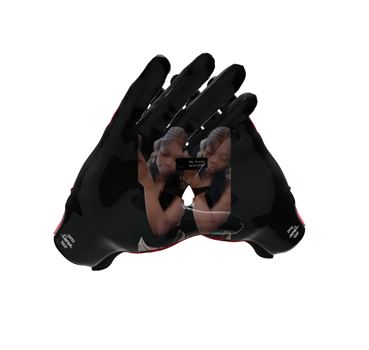 Custom Created Football Glove 740463