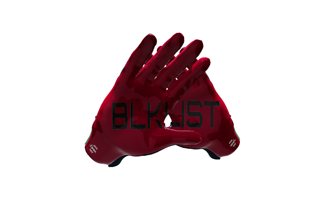Custom Created Football Glove 789909