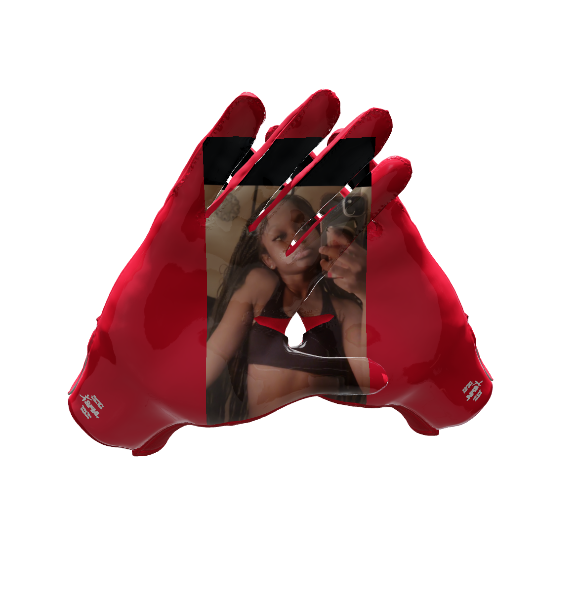 Custom Created Football Glove 516325
