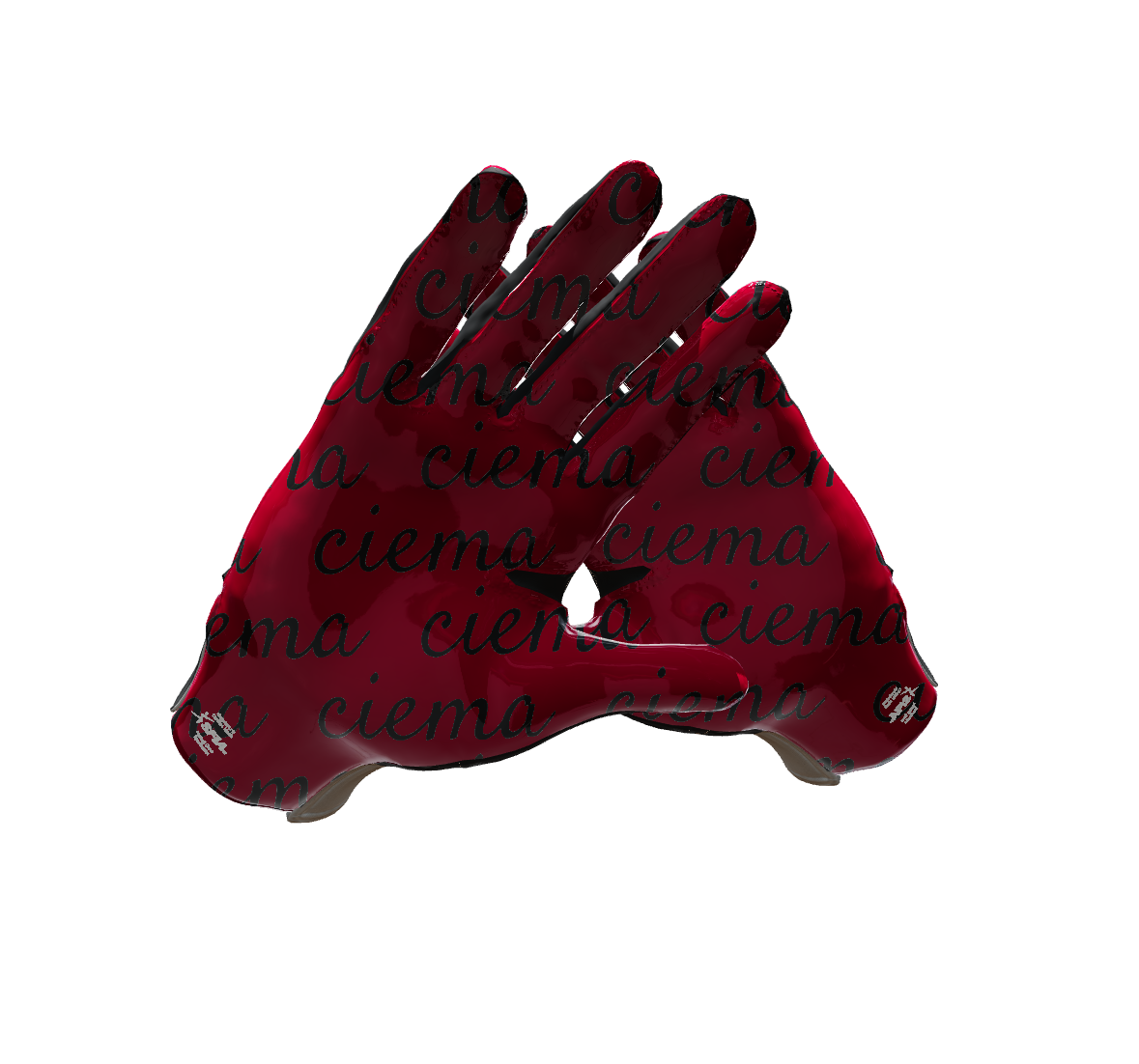 Custom Created Football Glove 944330