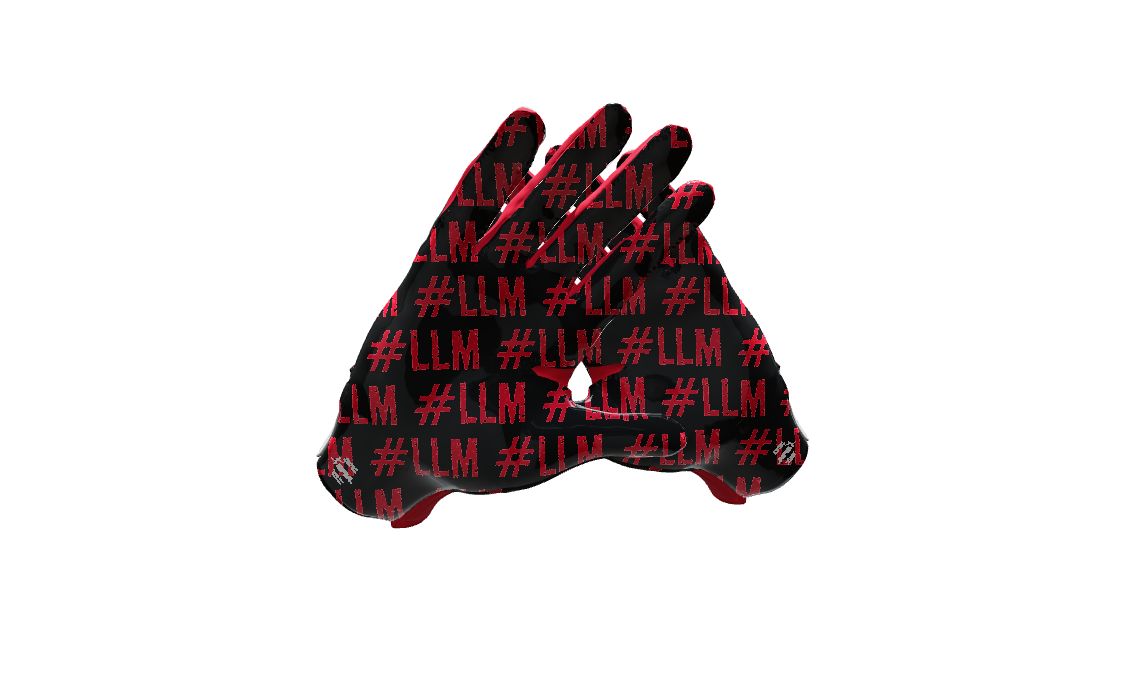 Custom Created Football Glove 419526