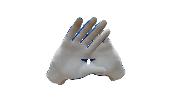 Custom Created Football Glove 619180