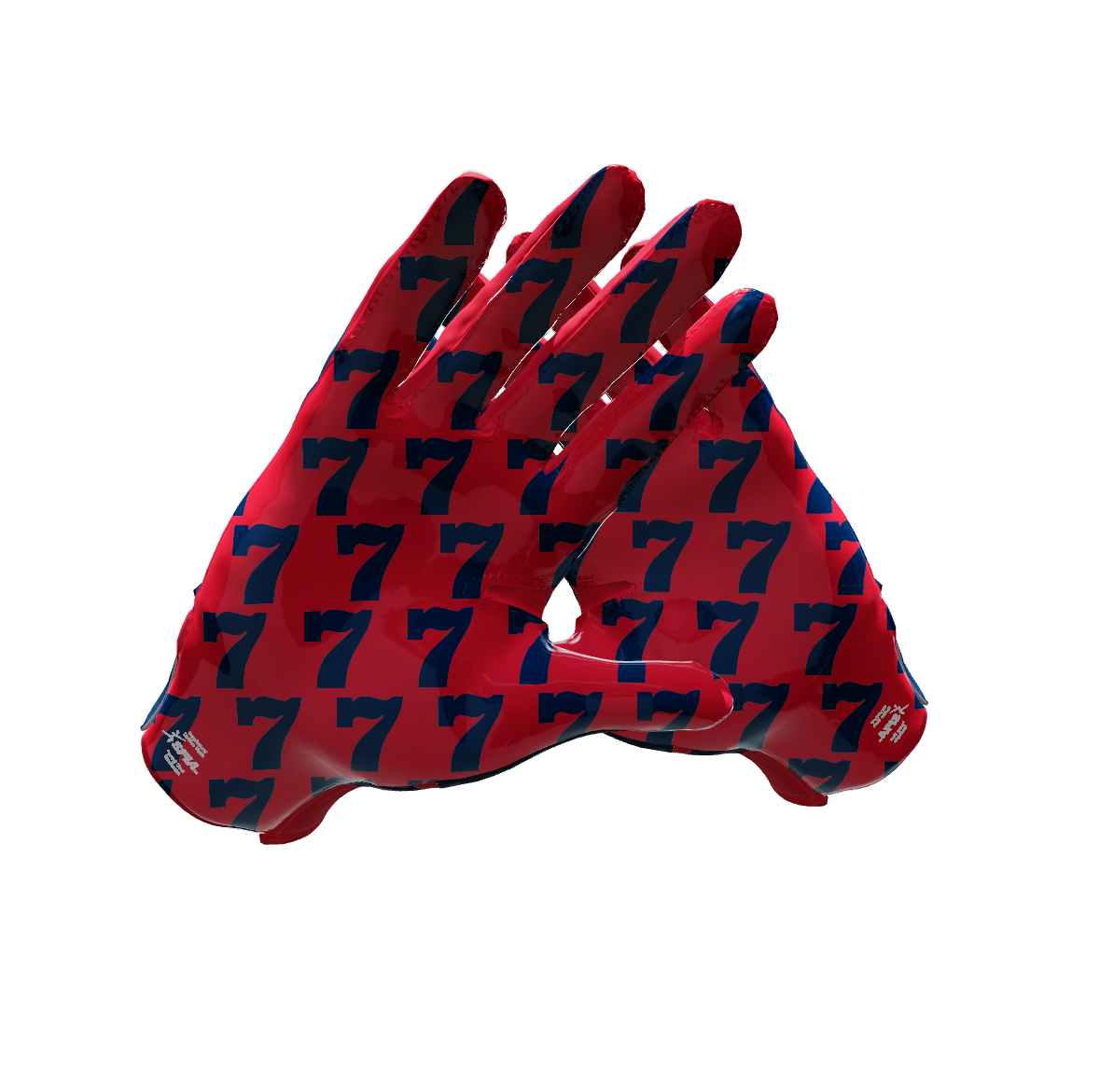 Custom Created Football Glove 807377