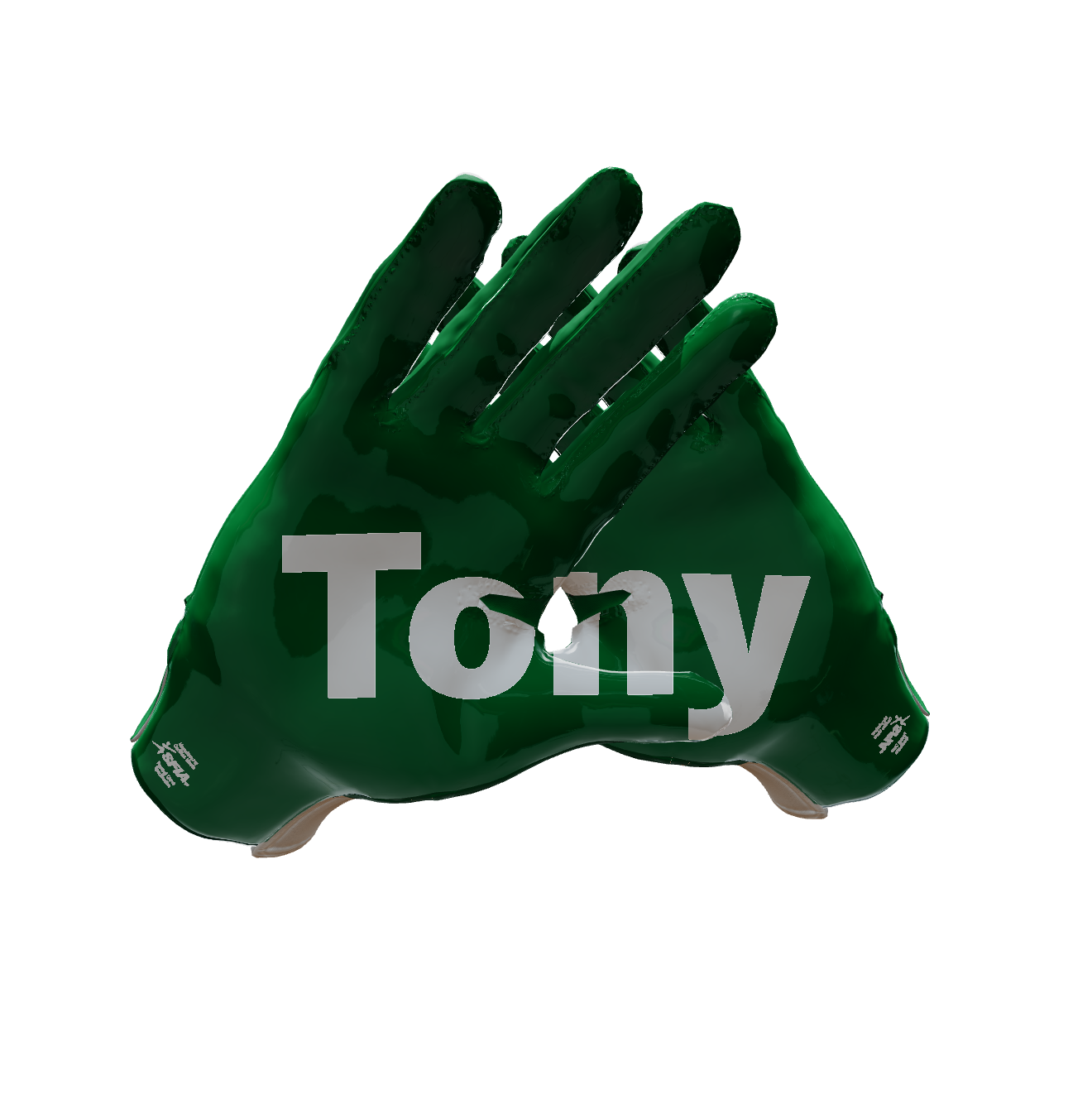 Custom Created Football Glove 873220
