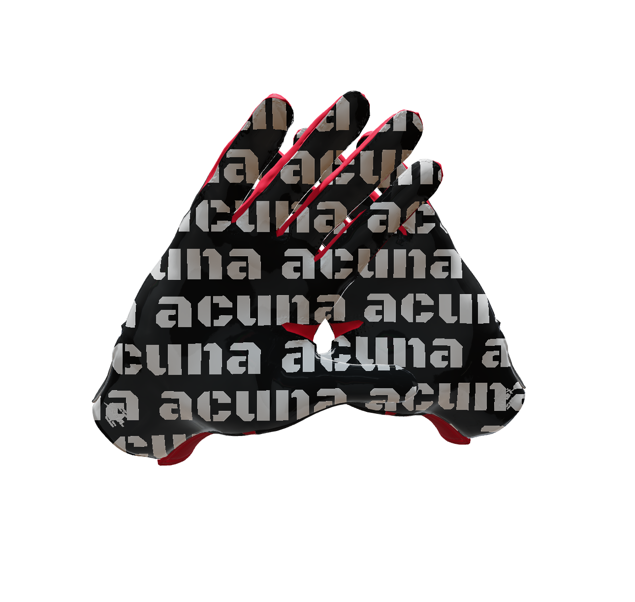 Custom Created Football Glove 605805