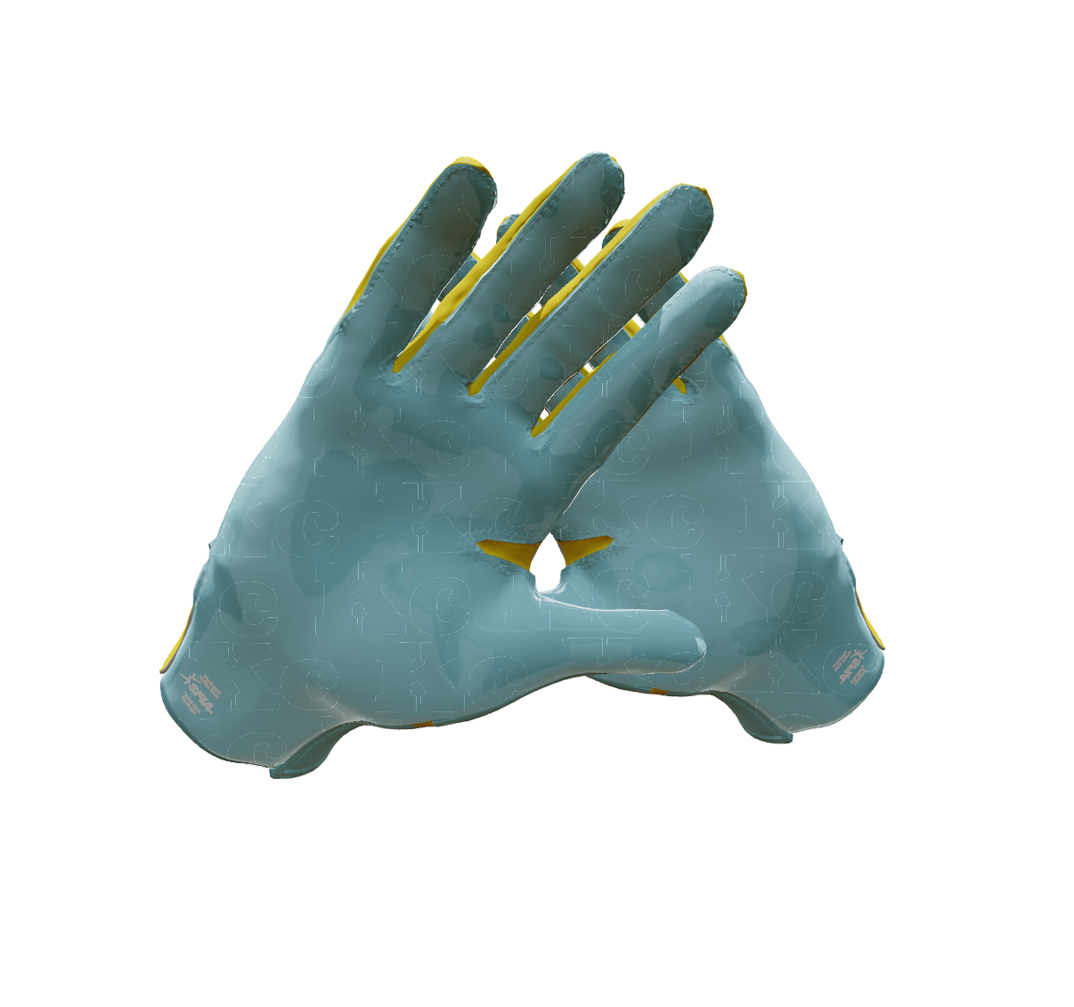 Custom Created Football Glove 225672