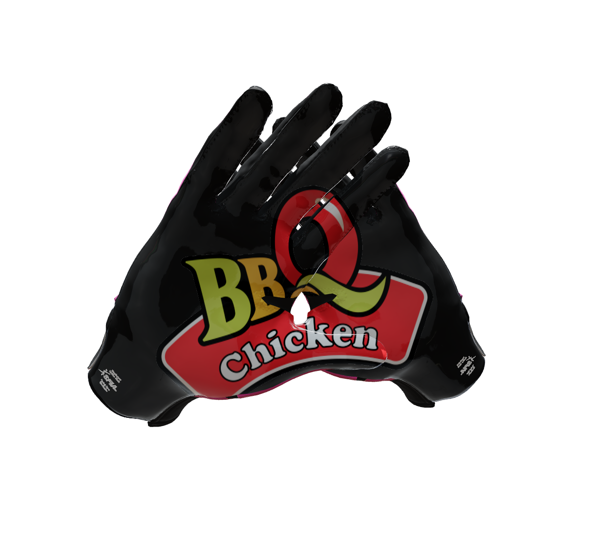 Custom Created Football Glove 143073