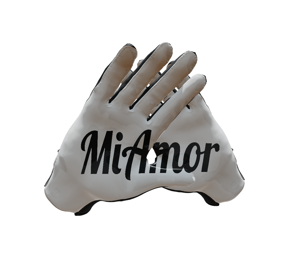 Custom Created Football Glove 498390