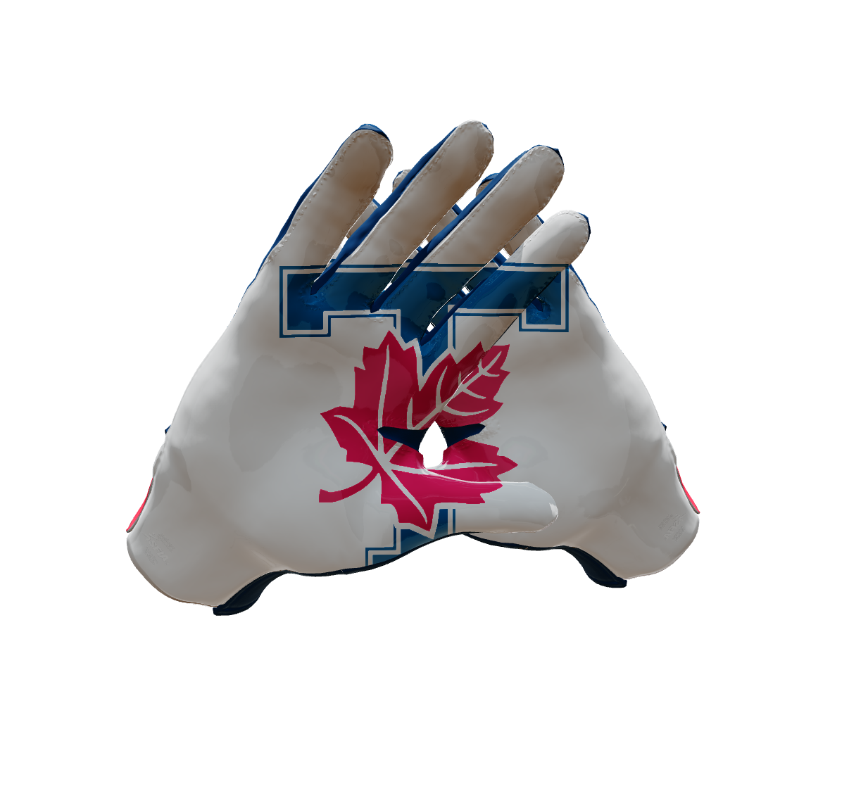 Custom Created Football Glove 324206