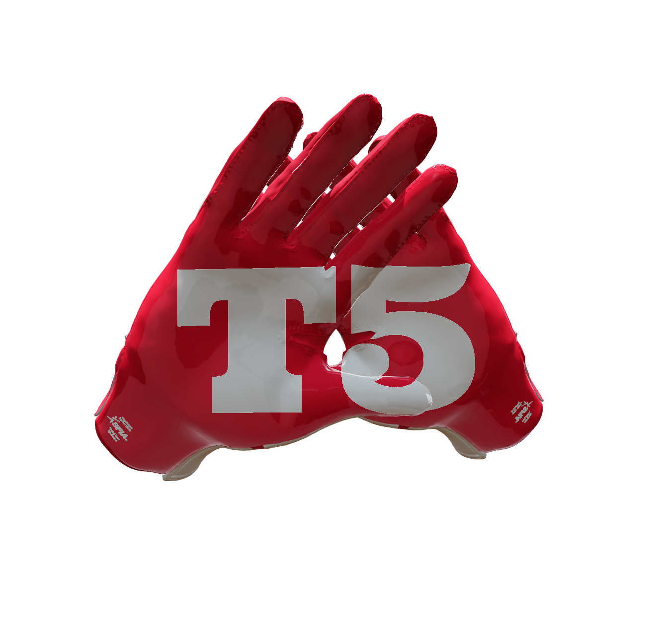 Custom Created Football Glove 947343
