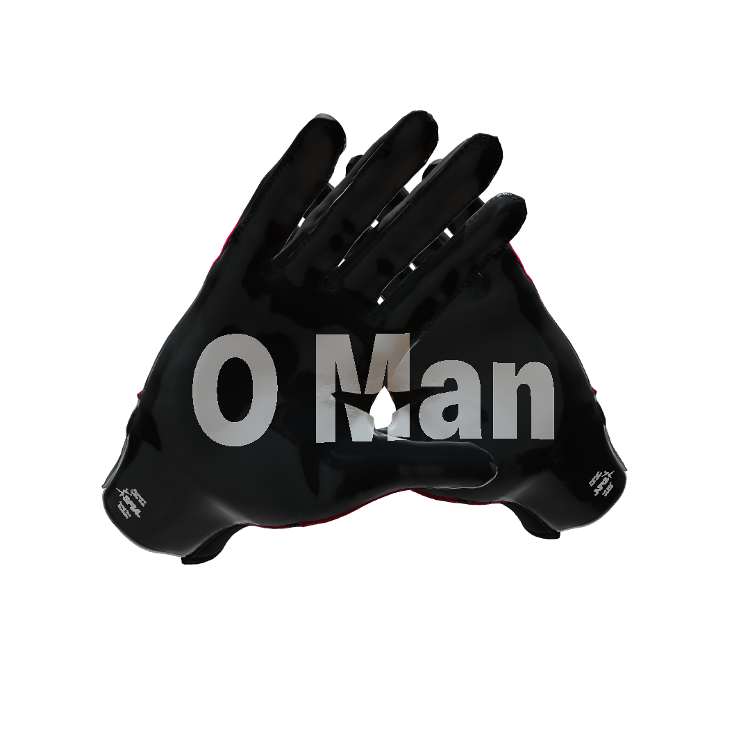 Custom Created Football Glove 720021