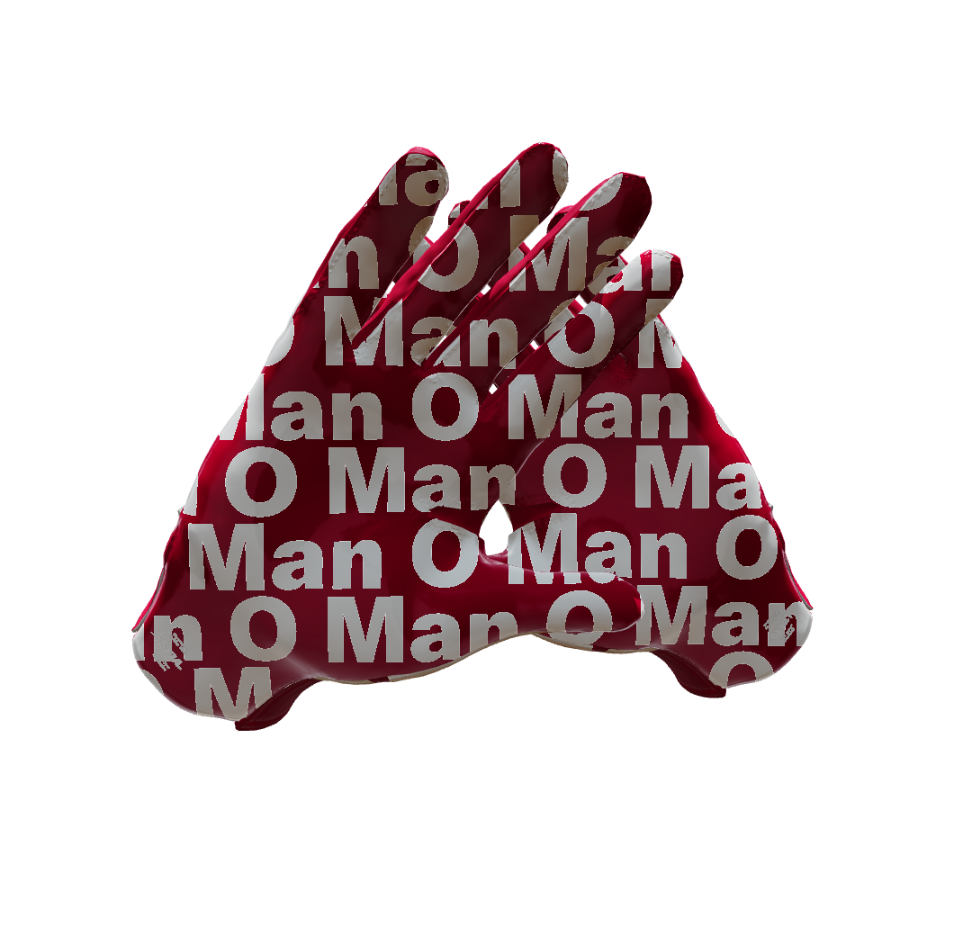 Custom Created Football Glove 441002