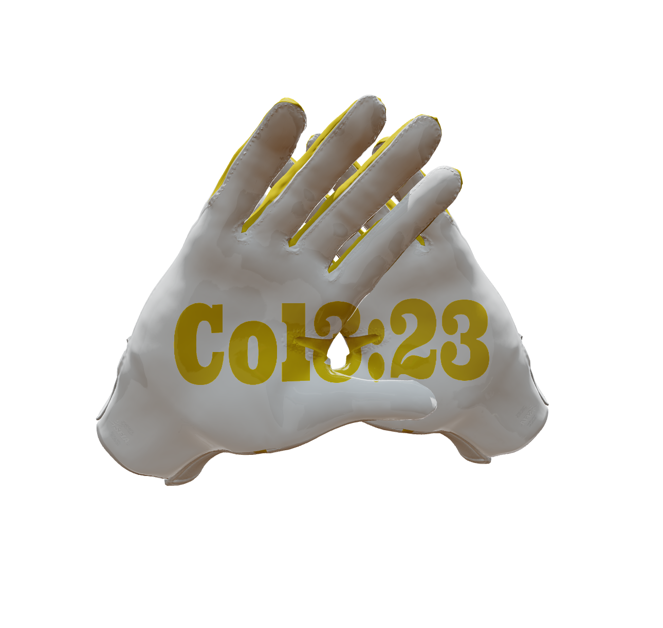 Custom Created Football Glove 802178