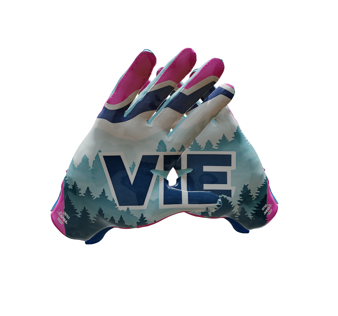 Custom Created Football Glove 118397