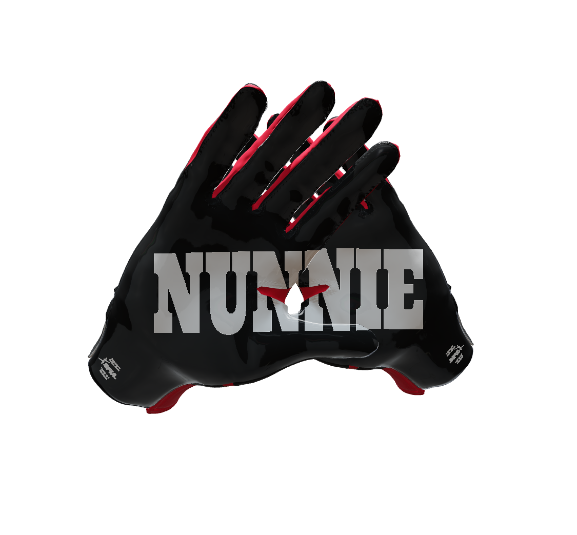 Custom Created Football Glove 638481