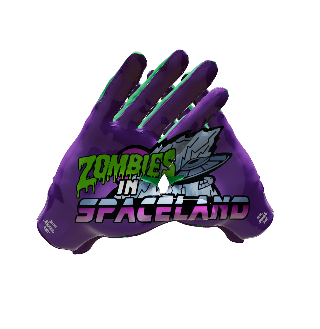 Custom Created Football Glove 889058