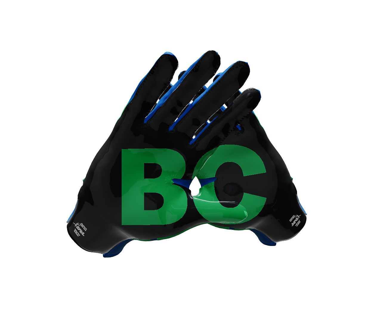 Custom Created Football Glove 696970