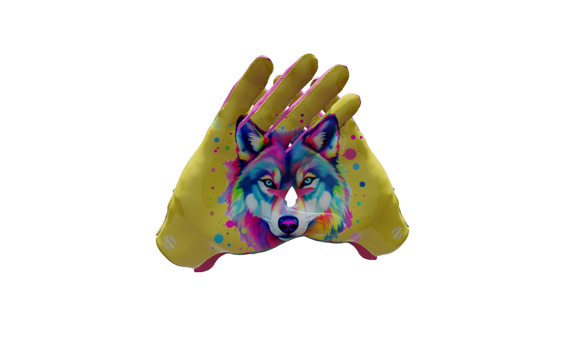 Custom Created Football Glove 275546