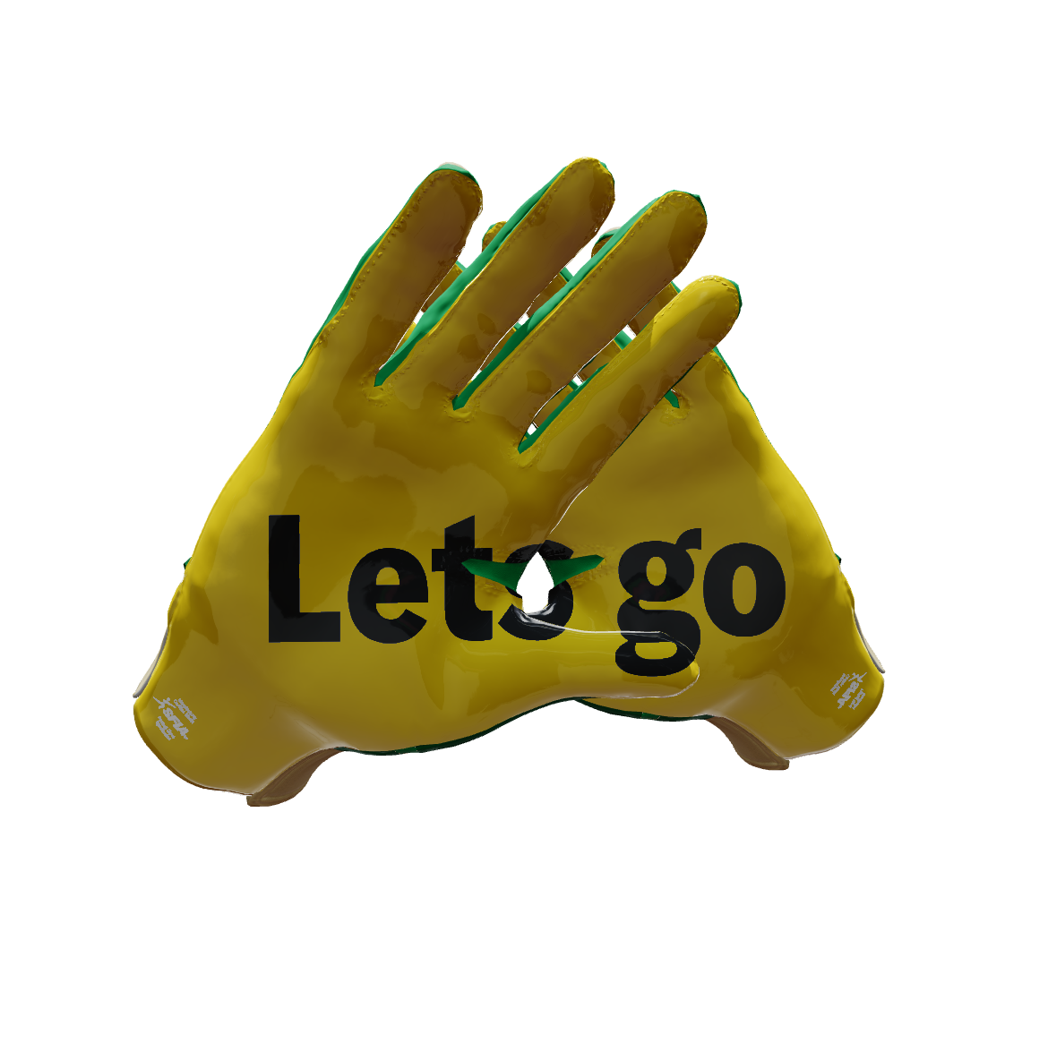 Custom Created Football Glove 120097