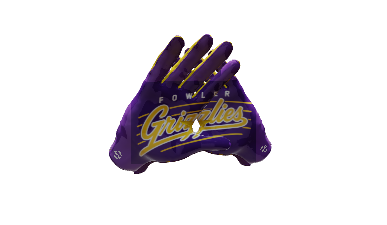 Custom Created Football Glove 212369