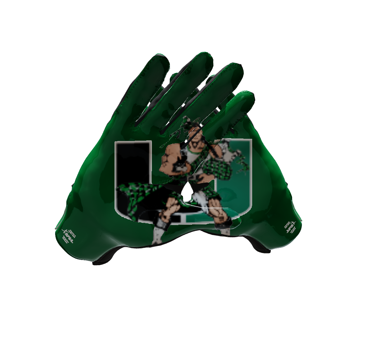Custom Created Football Glove 660483
